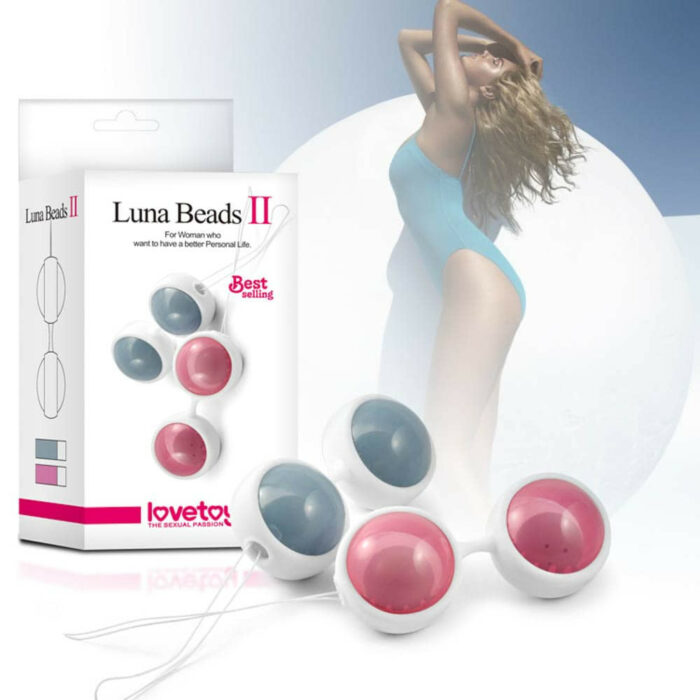 Luna Beads II Pink - Gésagolyó - Intimszexshop.hu Online Szexshop