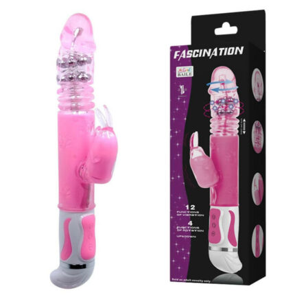 Fascination Bunny csiklóizgatós vibrátor pink 2 - Intimszexshop.hu Online Szexshop