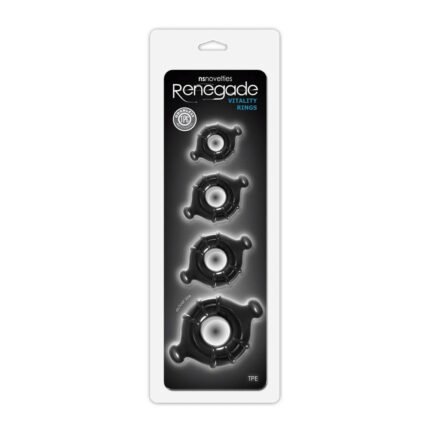 Renegade Vitality Rings Black péniszgyűrű - Intimszexshop.hu Online Szexshop