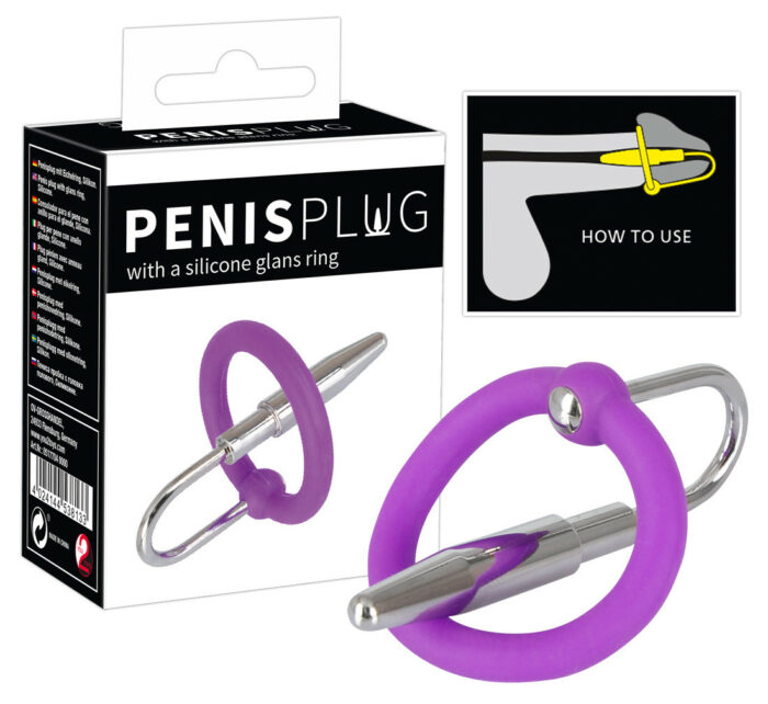 Penis Plug + Silicone Glans Ring - Intimszexshop.hu Online Szexshop