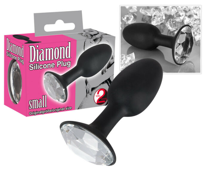 Diamond Análplug S Fekete - Intimszexshop.hu Online Szexshop