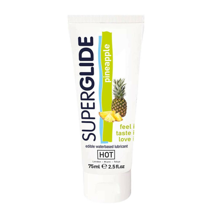 HOT Superglide vízbázisú síkosító PINEAPPLE - Intimszexshop.hu Online Szexshop