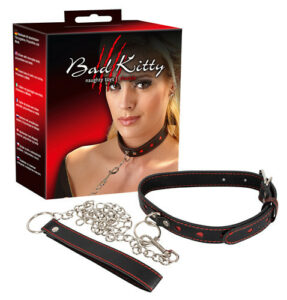 Bad Kitty Collar And Leash - Intimszexshop.hu Online Szexshop