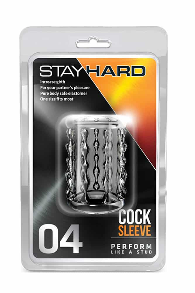 Stay Hard Cock Sleeve 04 Clear péniszgyűrű - Intimszexshop.hu Online Szexshop