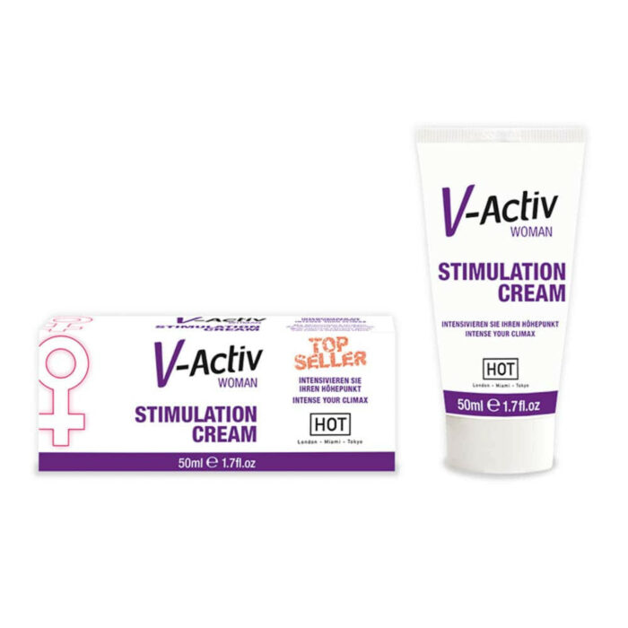 V-Activ Stimuláló csikló krém - 50ml - Intimszexshop.hu Online Szexshop