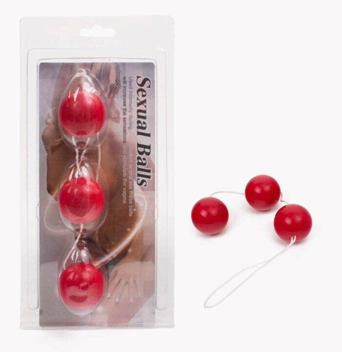 Sexual Balls Red gésagolyó - Intimszexshop.hu Online Szexshop