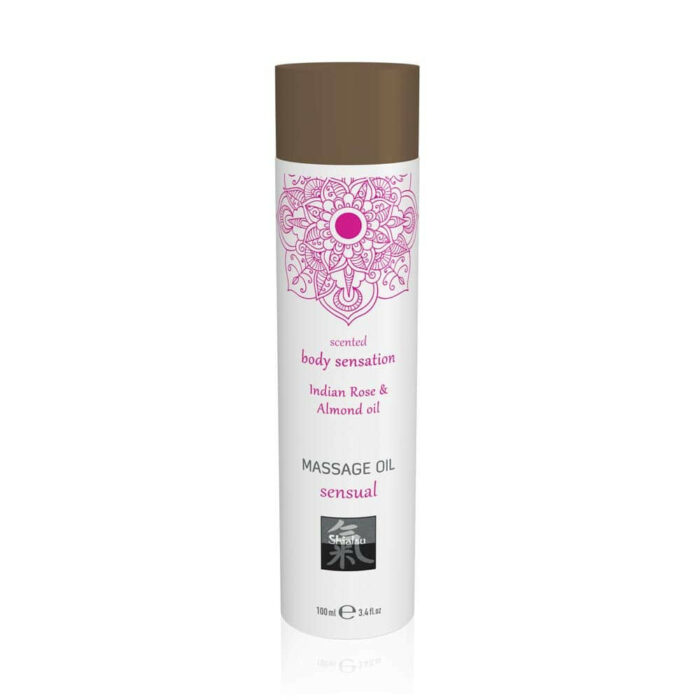 Masszázsolaj sensual - Indian Rose & Almond - Intimszexshop.hu Online Szexshop