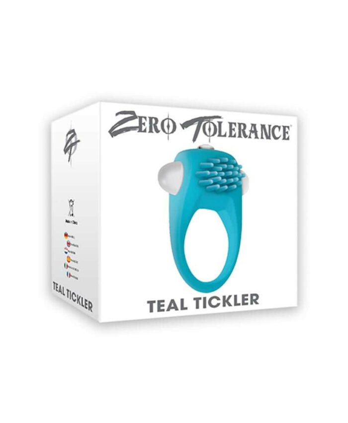 Teal Tickler - Vibrátoros Péniszgyűrű - Intimszexshop.hu Online Szexshop