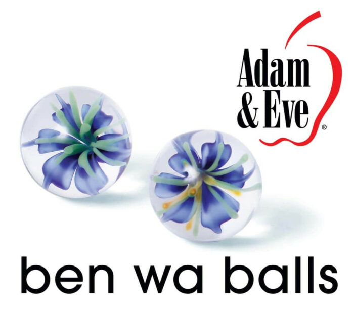 Ben Wa Balls - Virág mintás Gésagolyó