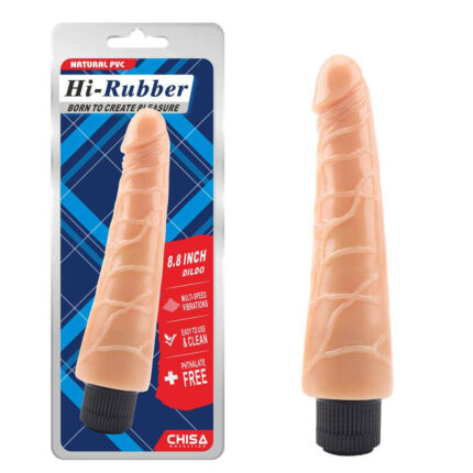 Hi-Rubber - Valósághű Vibrátor (23cm) - Intimszexshop.hu Online Szexshop