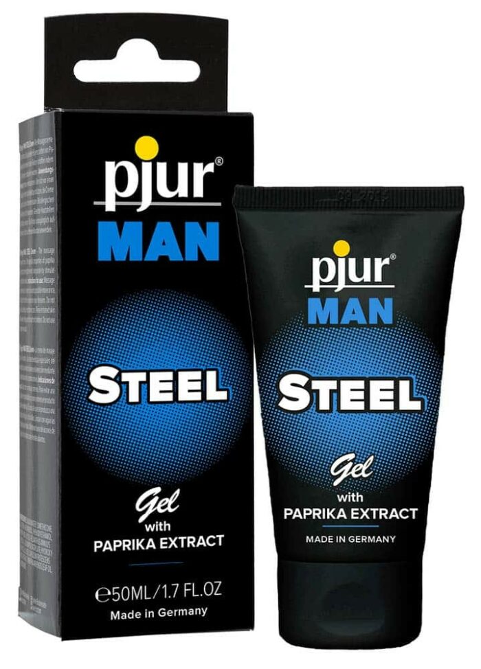 Pjur MAN Steel Erekció Krém - 50 ml - Intimszexshop.hu Online Szexshop