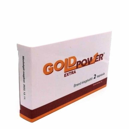 GOLD POWER EXTRA - Potencianövelő - Intimszexshop.hu Online Szexshop