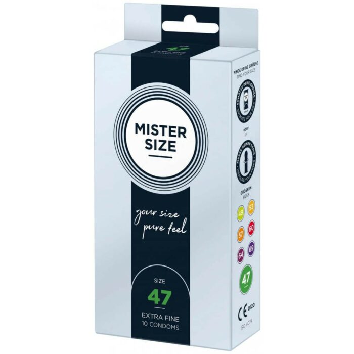 MISTER SIZE 47 mm Condoms 10 pieces - Intimszexshop.hu Online Szexshop
