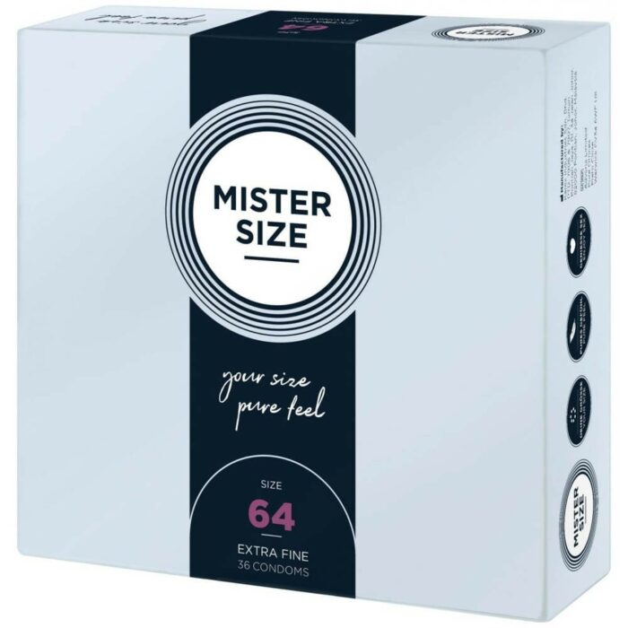 MISTER SIZE 64 mm Óvszer 36 db - Intimszexshop.hu Online Szexshop