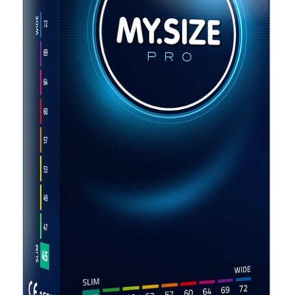 MY.SIZE Pro Speciális méretű óvszer 45mm 10db - Intimszexshop.hu Online Szexshop