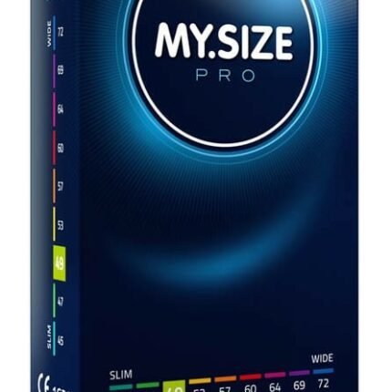 MY.SIZE Pro Speciális méretű óvszer 49mm 10db - Intimszexshop.hu Online Szexshop