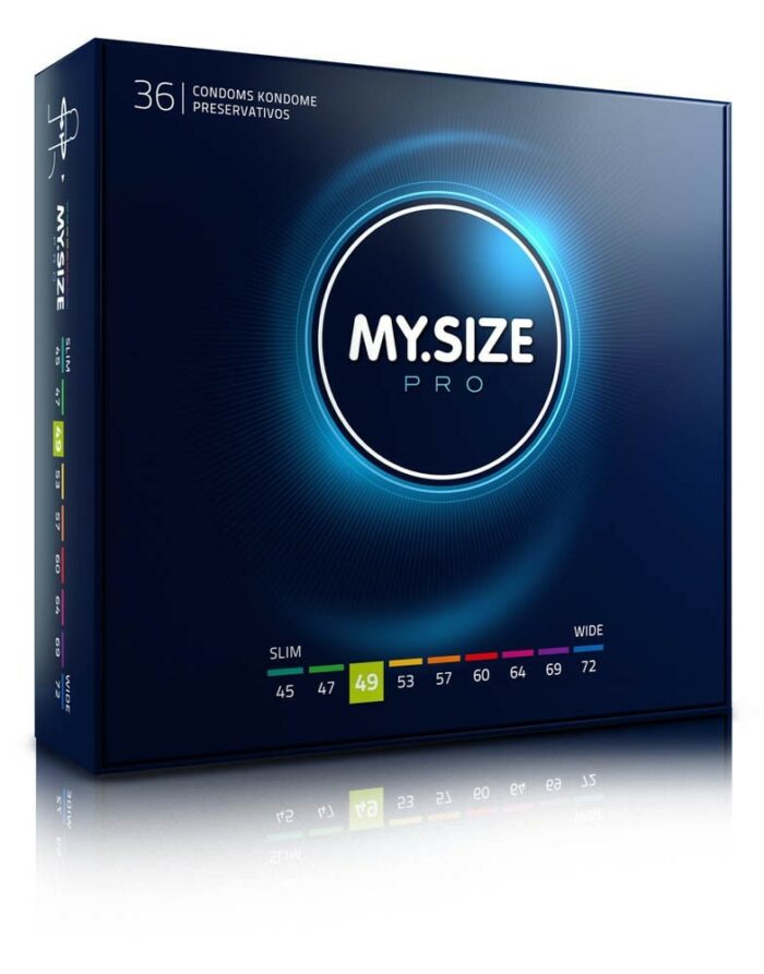 MY SIZE PRO Condoms 49 mm (36 pieces) - Intimszexshop.hu Online Szexshop