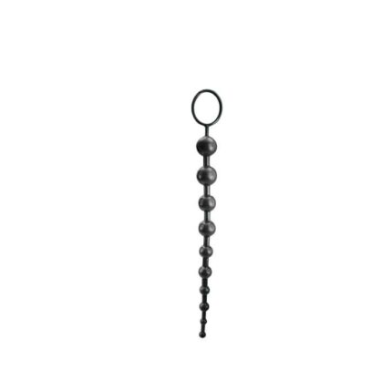 Charmly Super 10 Beads Black análgyöngysor - Intimszexshop.hu Online Szexshop