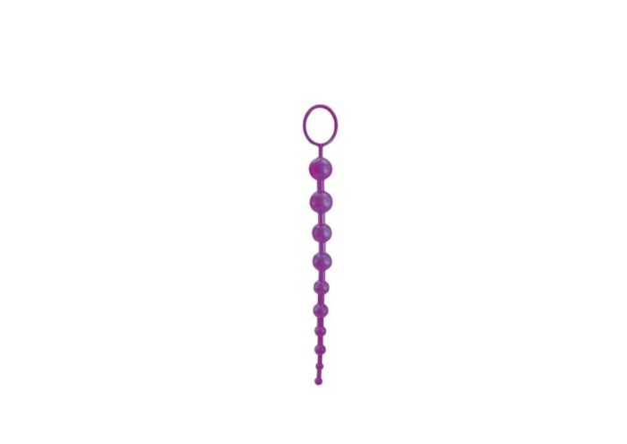 Charmly Super 10 Beads Purple análgyöngysor - Intimszexshop.hu Online Szexshop