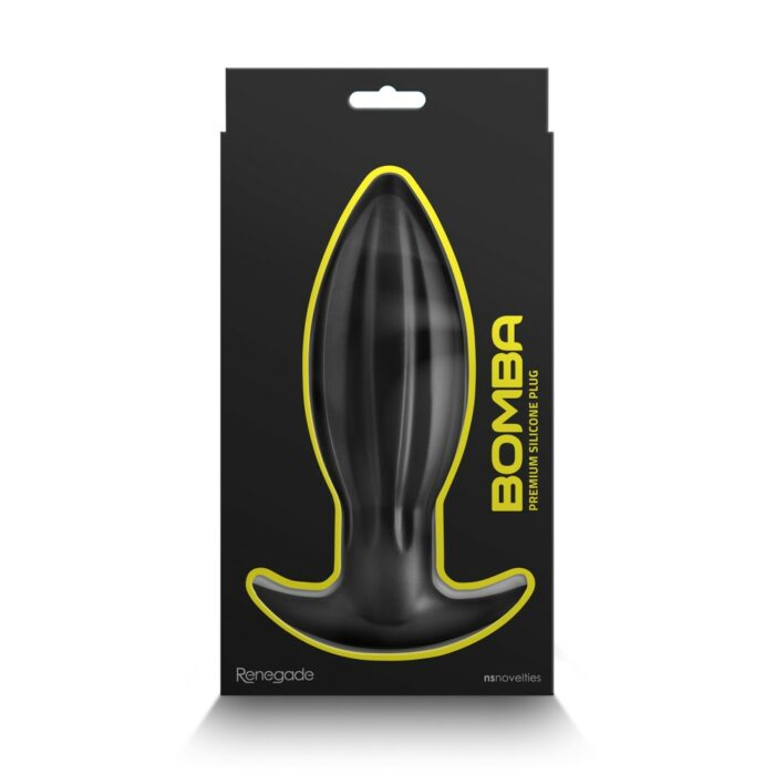 Renegade - Bomba - Large - Black análplug - Intimszexshop.hu Online Szexshop