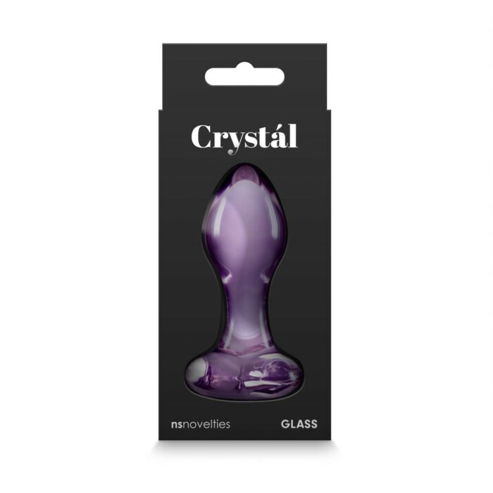 Crystal - Heart - Purple kristály análplug - Intimszexshop.hu Online Szexshop