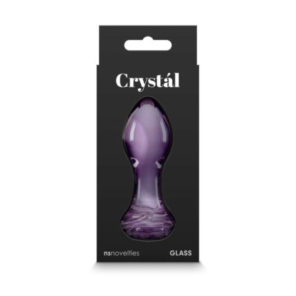 Crystal - Rose - Purple kristály análplug - Intimszexshop.hu Online Szexshop