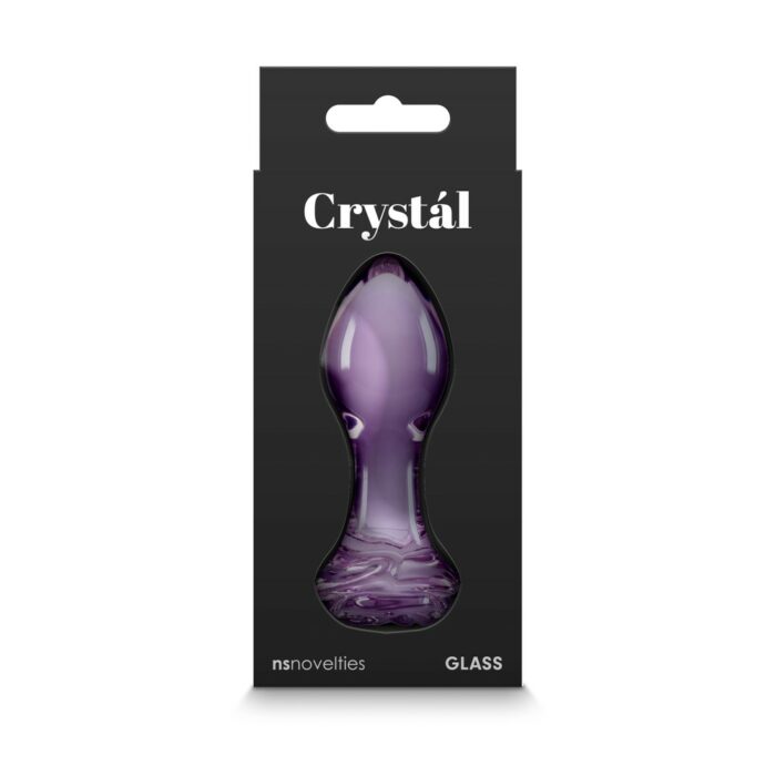 Crystal - Rose - Purple kristály análplug - Intimszexshop.hu Online Szexshop