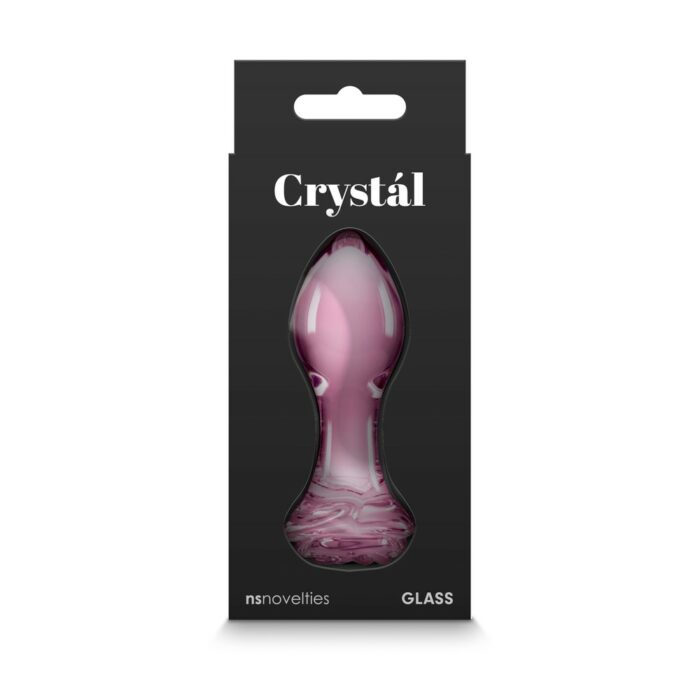 Crystal - Rose - Pink kristály análplug - Intimszexshop.hu Online Szexshop