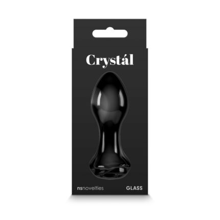 Crystal - Rose - Black kristály análplug - Intimszexshop.hu Online Szexshop