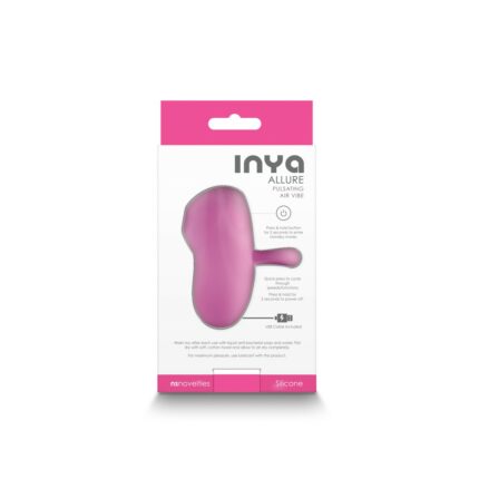 INYA - Allure - Pink léghullámos csiklóizgató - Intimszexshop.hu Online Szexshop