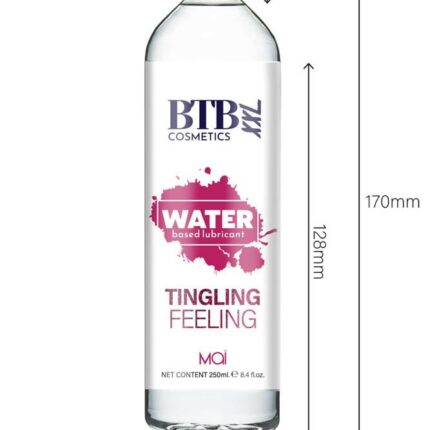 BTB Vízbázisú síkosító TINGLING EFFECT 250ML - Intimszexshop.hu Online Szexshop