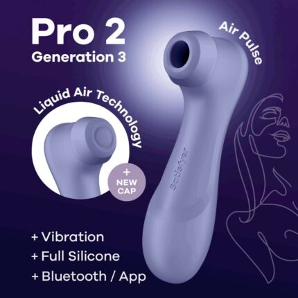 Pro 2 Generation 3 with Liquid Air lilac Bluetooth/App - Intimszexshop.hu Online Szexshop