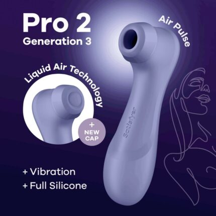 Pro 2 Generation 3 with Liquid Air lilac léghullámos csiklóizgató - Intimszexshop.hu Online Szexshop