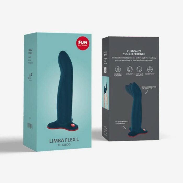 LIMBA FLEX L Velvet Blue valósághű dildó - Intimszexshop.hu Online Szexshop