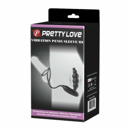 Pretty Love - Péniszgyűrű prosztata vibrátorral - Intimszexshop.hu Online Szexshop