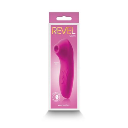 Revel - Vera - Pink léghullámos csiklóizgató - Intimszexshop.hu Online Szexshop