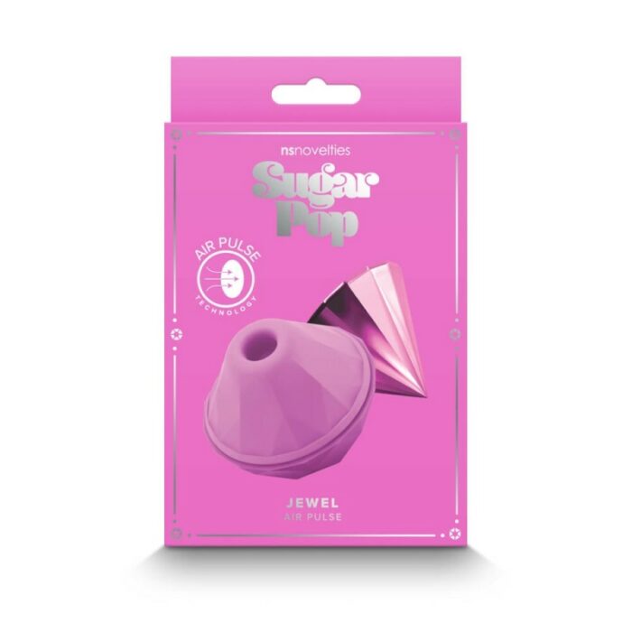 Sugar Pop - Jewel - Pink léghullámos csiklóizgató - Intimszexshop.hu Online Szexshop