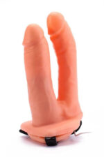 Intimszexshop - Szexshop | Vibrating Unisex Hollow Strap On Double Penetration 1