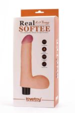 Intimszexshop - Szexshop | 8" Real Softee Vibrating Dildo 4