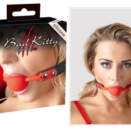 Intimszexshop - Szexshop | Bad Kitty Red Gag Silicone