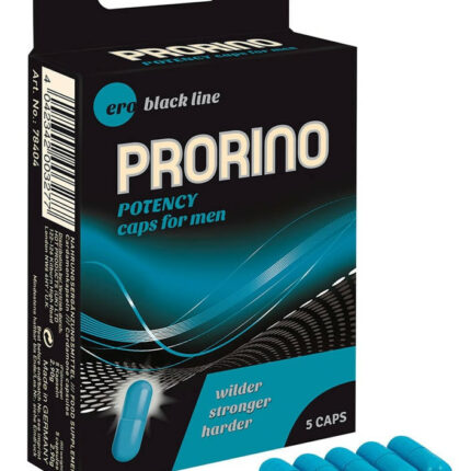 Intimszexshop - Szexshop | PRORINO Potency Caps for men 5 pcs