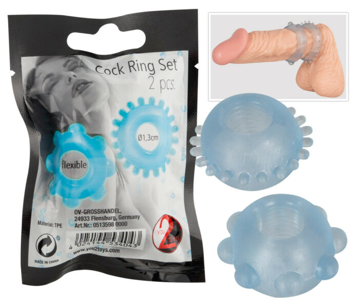 Intimszexshop - Szexshop | Cock Ring Set pack of 2