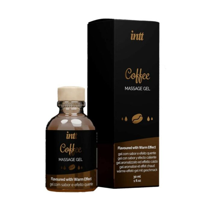 Intimszexshop - Szexshop | MASSAGE GEL COFFEE GLASS BOTTLE 30ML + BOX