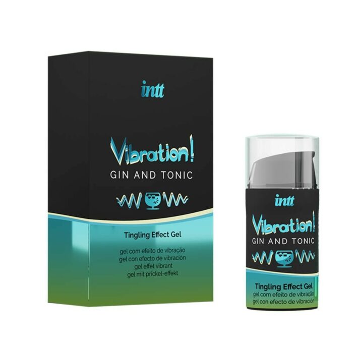 Intimszexshop - Szexshop | VIBRATION GIN & TONIC AIRLESS BOTTLE 15ML + BOX