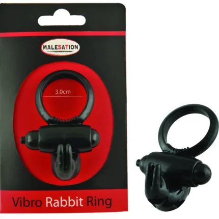 Intimszexshop - Szexshop | Malesation Vibro Rabbit Ring Black