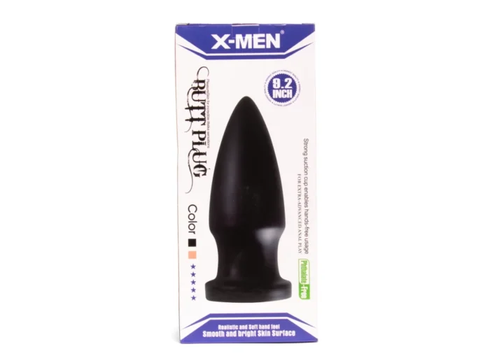 Intimszexshop - Szexshop | X-MEN 9.2 inch Butt Plug Black