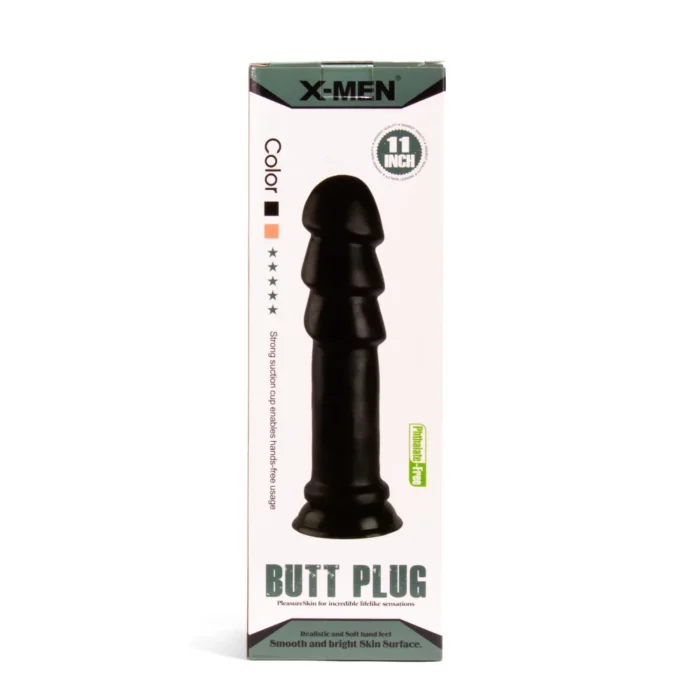 Intimszexshop - Szexshop | X -MEN 11 inch Butt Plug Black