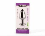 Intimszexshop - Szexshop | X-MEN Secret Shade Metal Butt Plug Black S