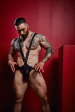 Intimszexshop - Szexshop | BL4CK by C4M - Dungeon Black Harness One Size