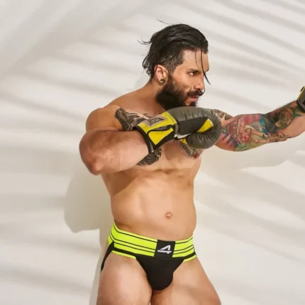 Intimszexshop - Szexshop | C4M - Rugby Jockstrap-NeonLime-M